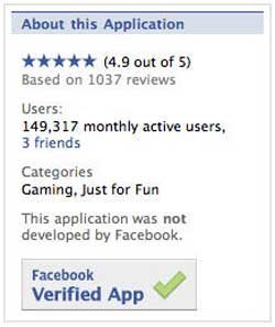 传Facebook将正式推出应用程序认证服务